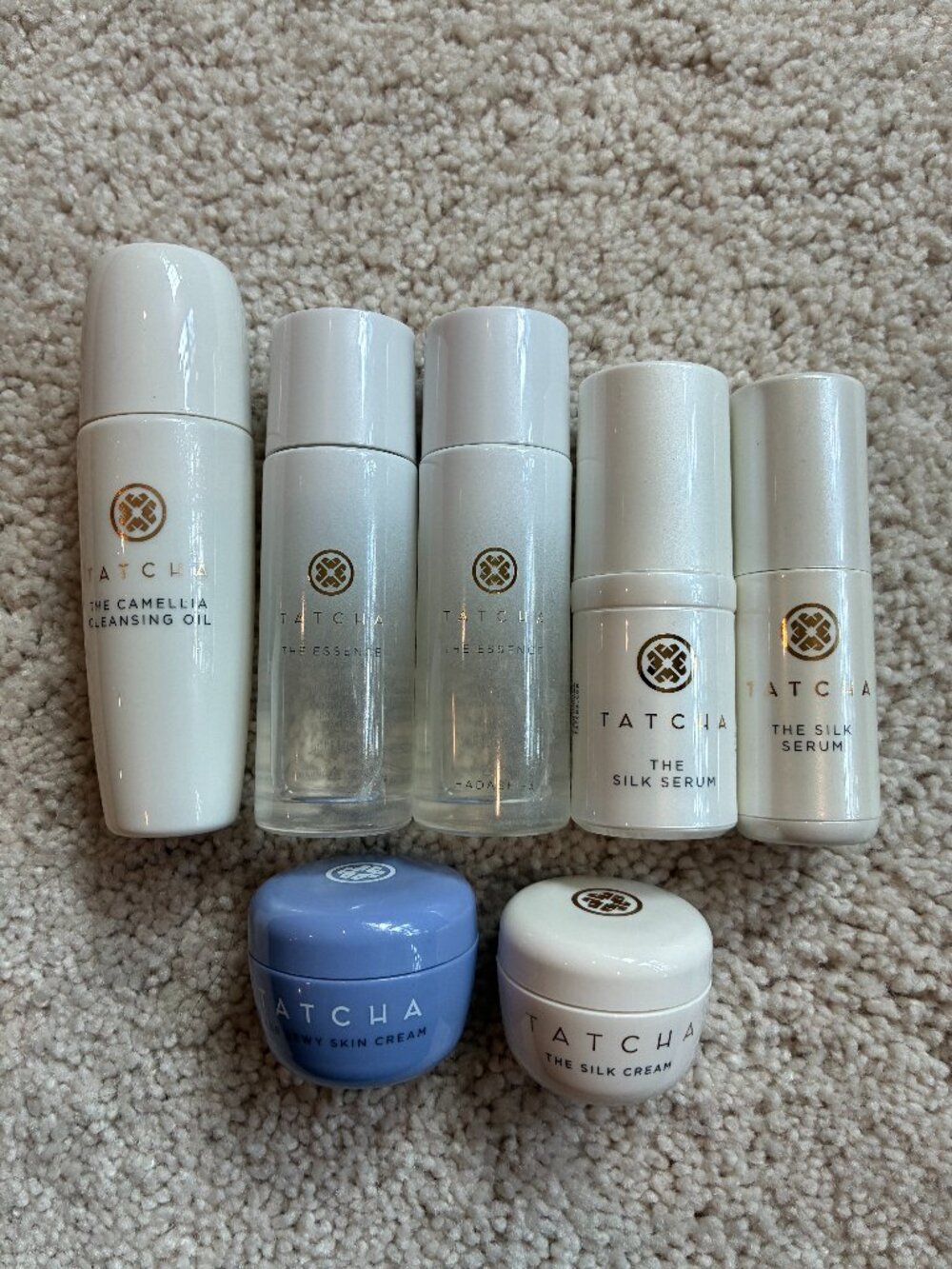NWOT Unopen Tatcha Skincare Moisturizer Cleanser Bundle